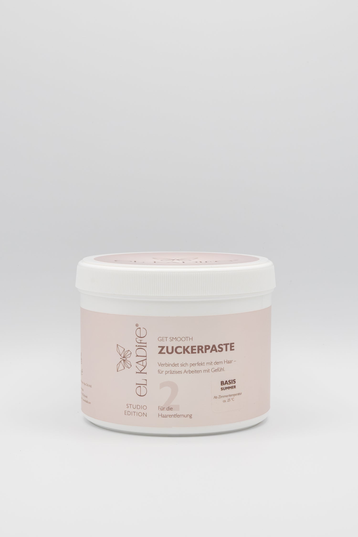 el Kadife Profi Zuckerpaste Basis Summer - für Temperaturen über 25 Grad. Schnell und sanft enthaaren.