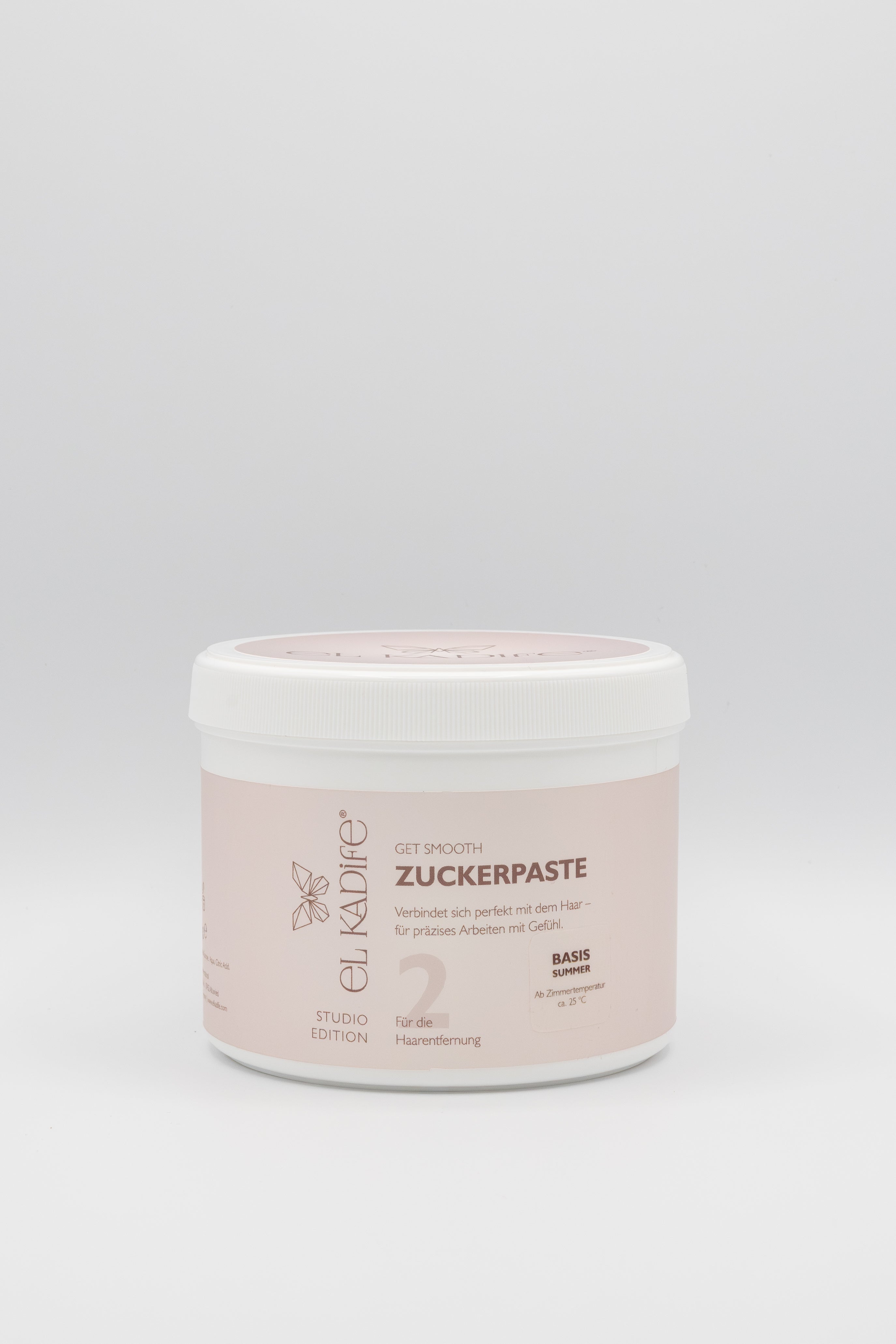el Kadife Profi Zuckerpaste Basis Summer - für Temperaturen über 25 Grad. Schnell und sanft enthaaren.