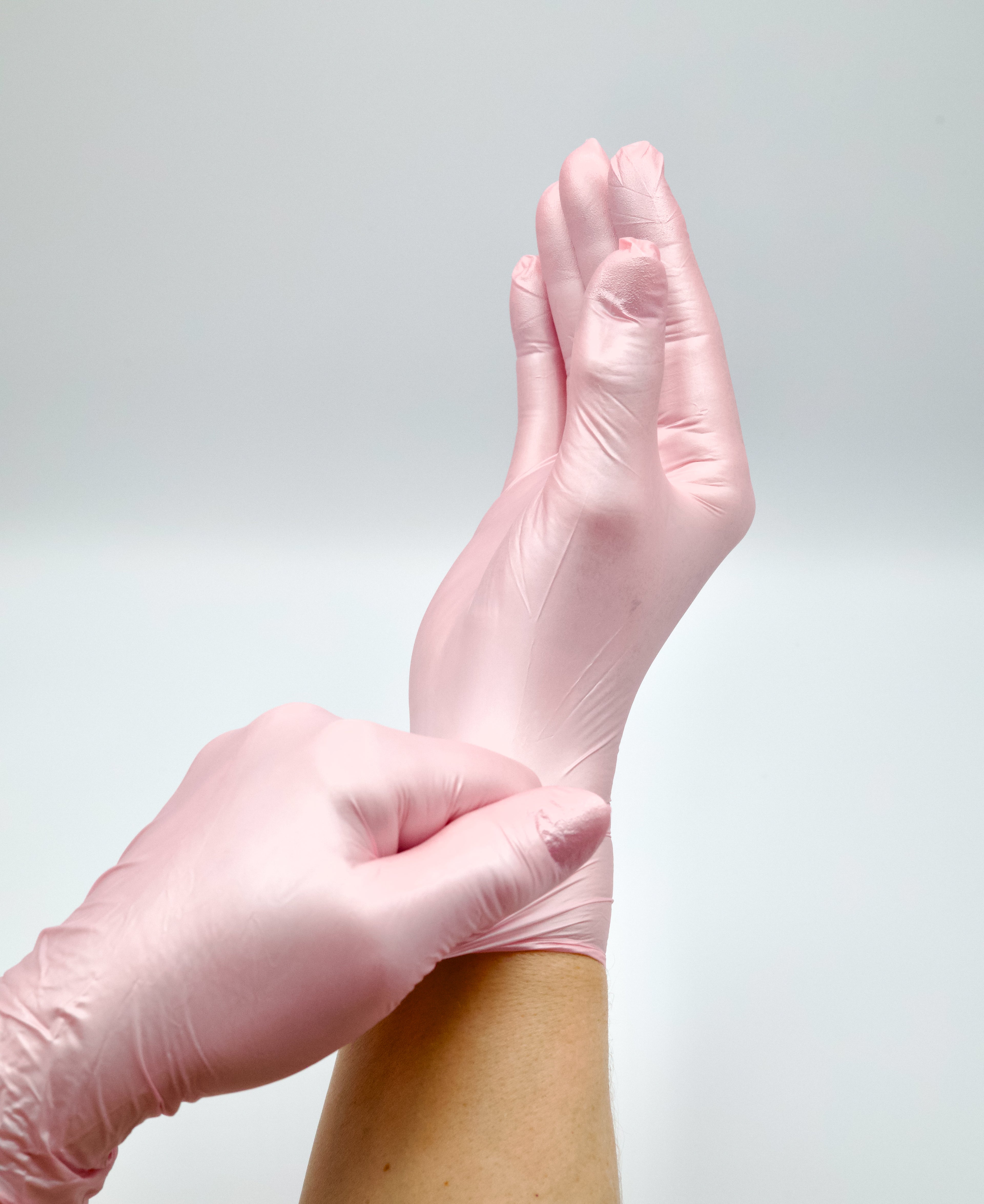 Handschuhe aus nitril. Extra reißfest, pefekt für das sugaring mit elkadife.