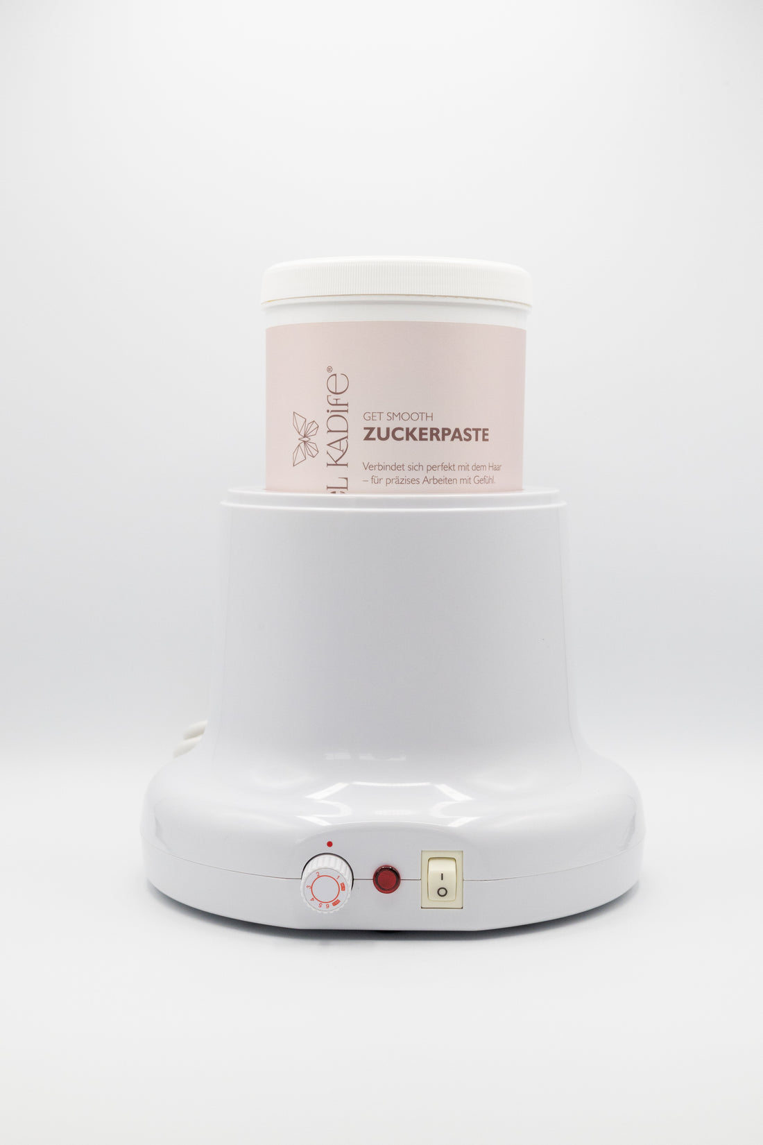 Wärmegerät für 500 g und 1000 g Zuckerdosen. Einfaches Erwärmen der Zuckerpaste. Profi.