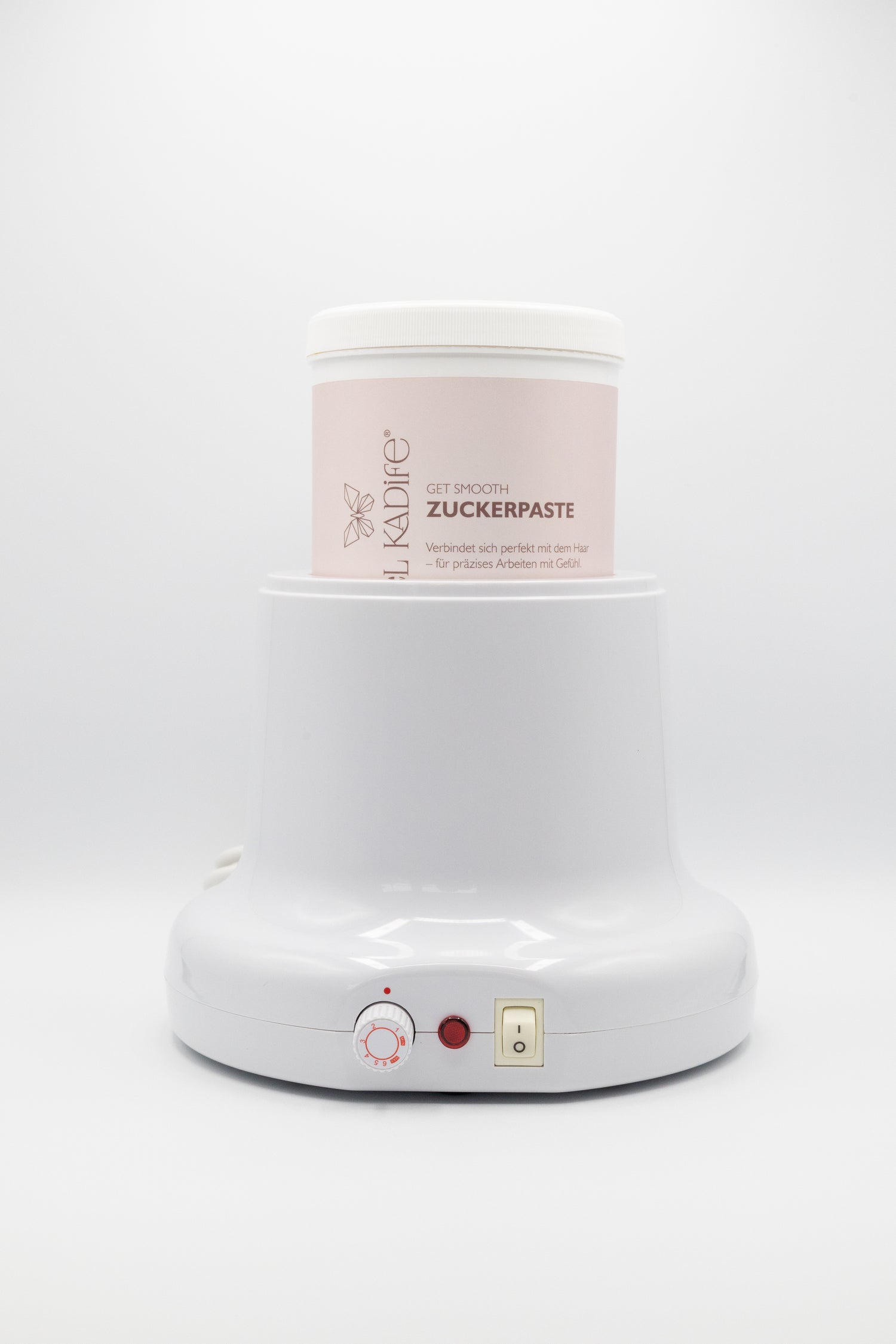 Wärmegerät für 500 g und 1000 g Zuckerdosen. Einfaches Erwärmen der Zuckerpaste. Profi.