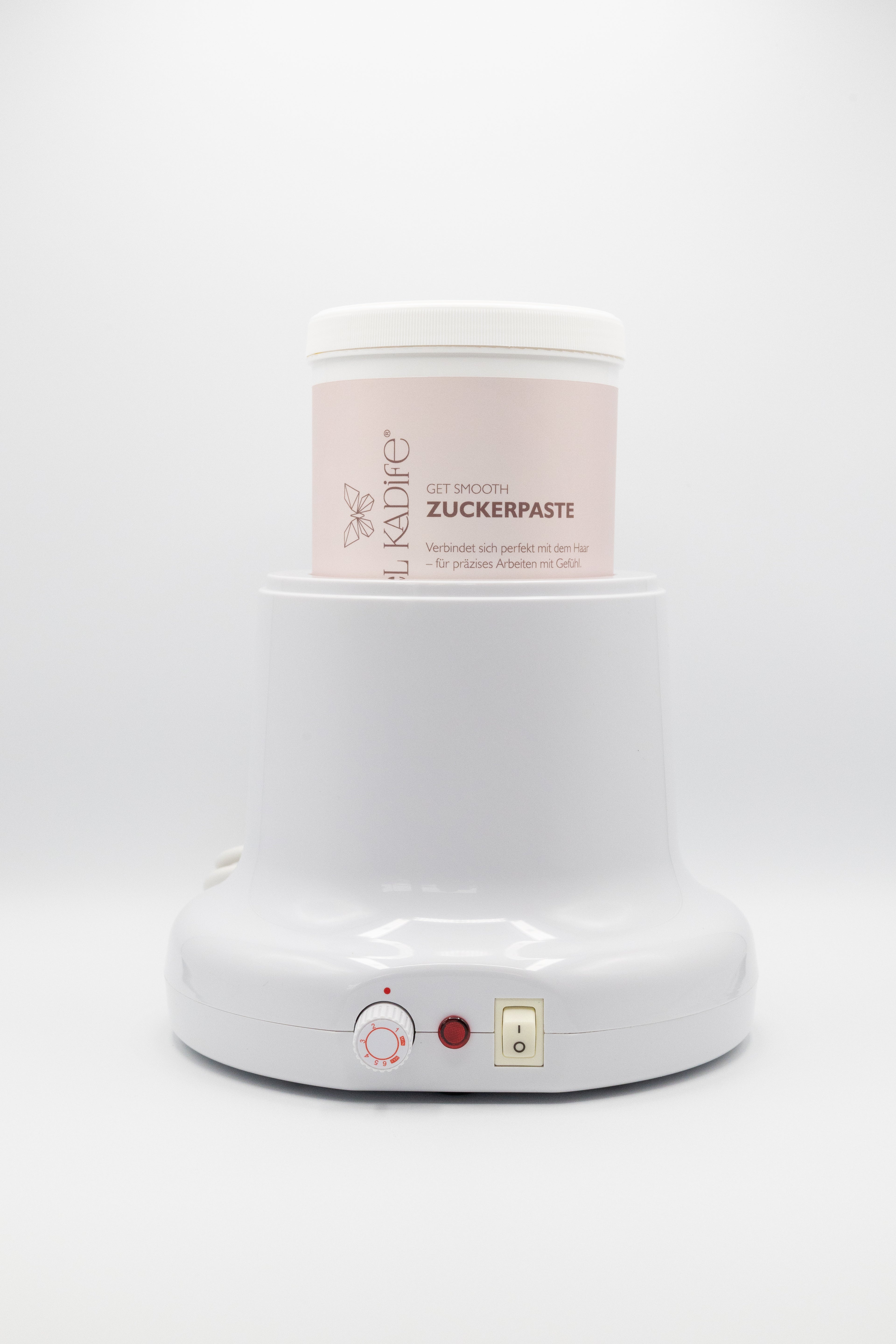 Wärmegerät für 500 g und 1000 g Zuckerdosen. Einfaches Erwärmen der Zuckerpaste. Profi.