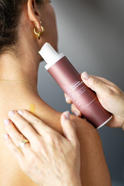 Enzympeeling für sanfte Haut vor und nach Sugaring.